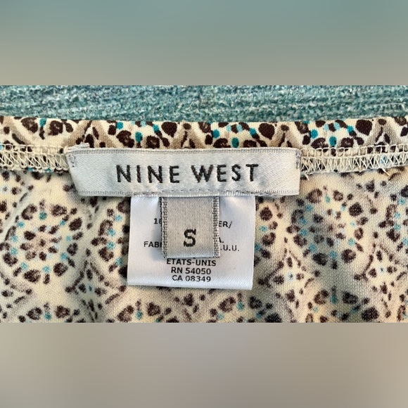 Nine West Mod Pencil Skirt Lightweight & Comfy Elastic Waist Size Small. - Picture 3 of 4